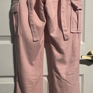 Pink Joggers with Pockets
